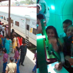 2007 - sience express india / Medienplanung / Lichtgestaltung